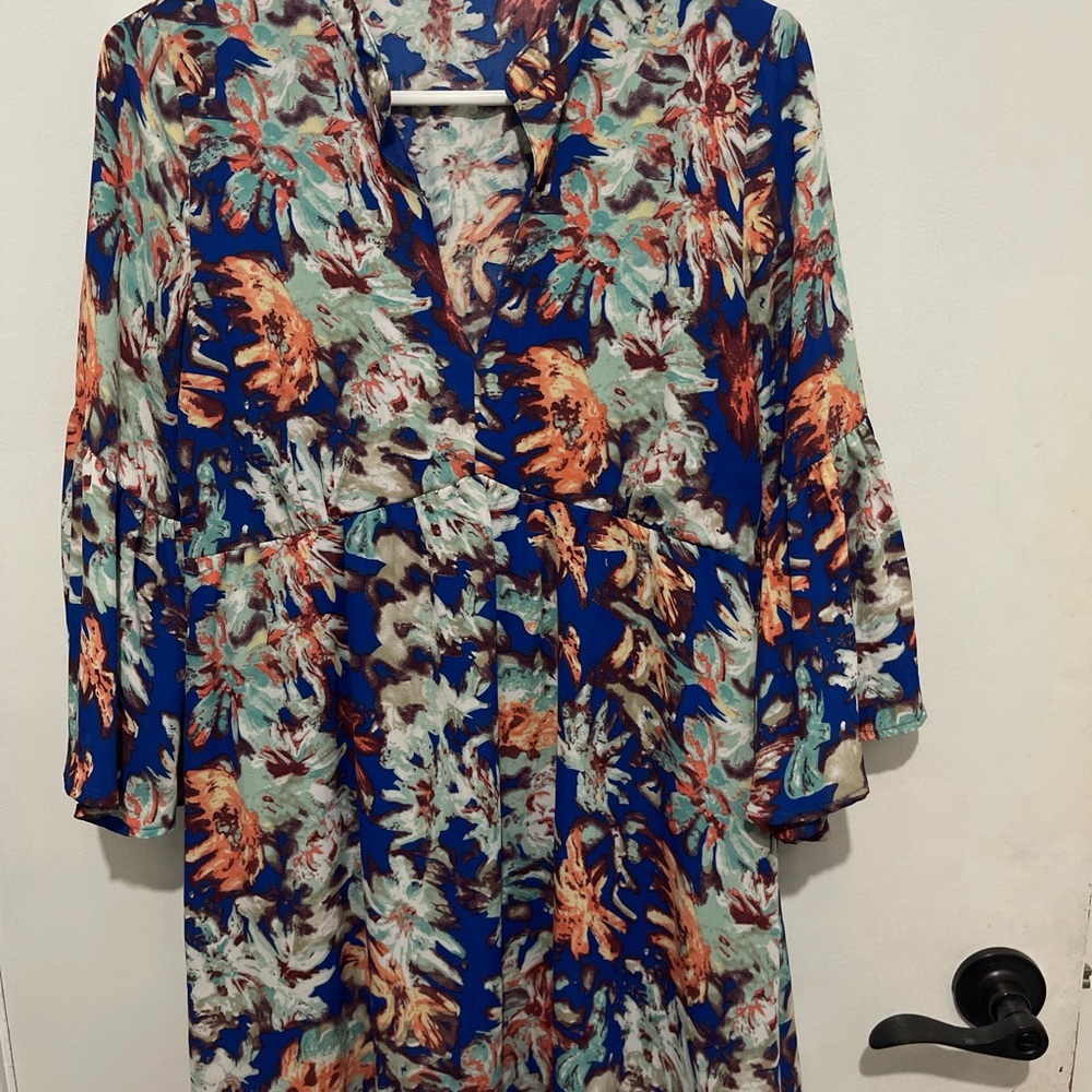Umgee Multicolor Floral Dress
